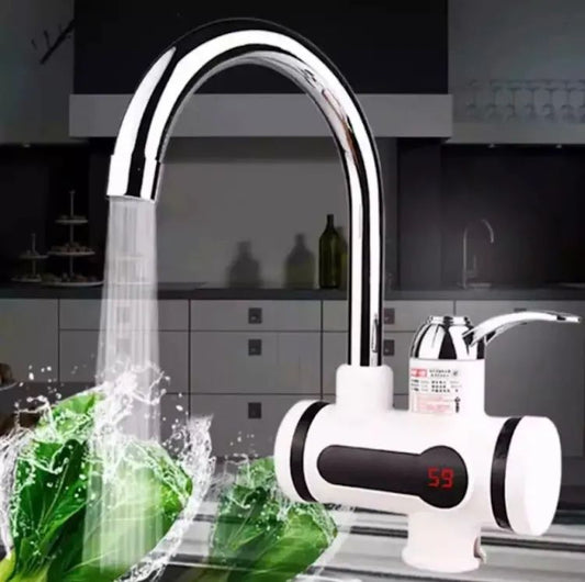 Hot Water Tap Instant Heating Faucet, Electric Geyser, Shock Proof Digital Display